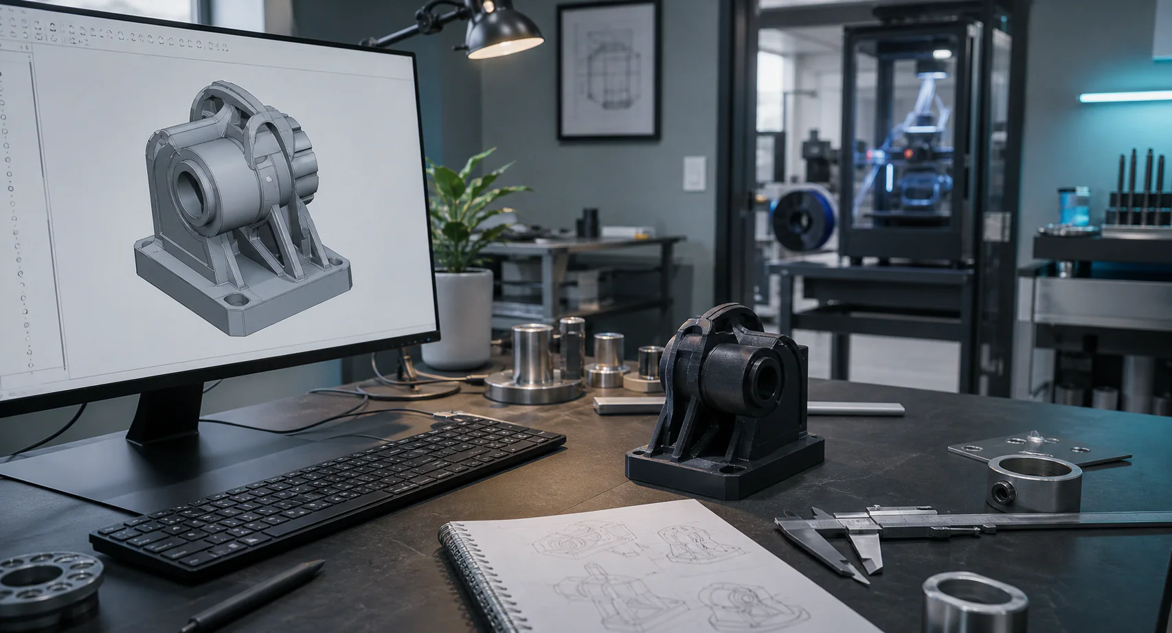 Progettazione CAD nel processo Cima Research